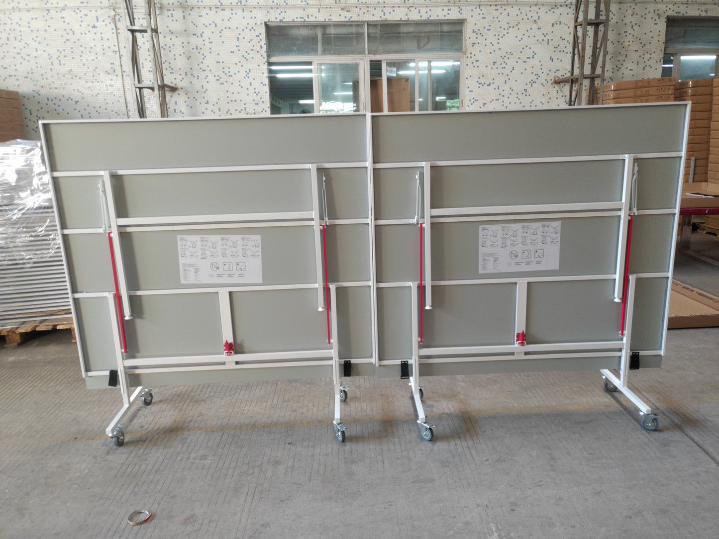Mesa de ping pong móvil, mesa de ping pong de competición estándar plegable para interiores y exteriores