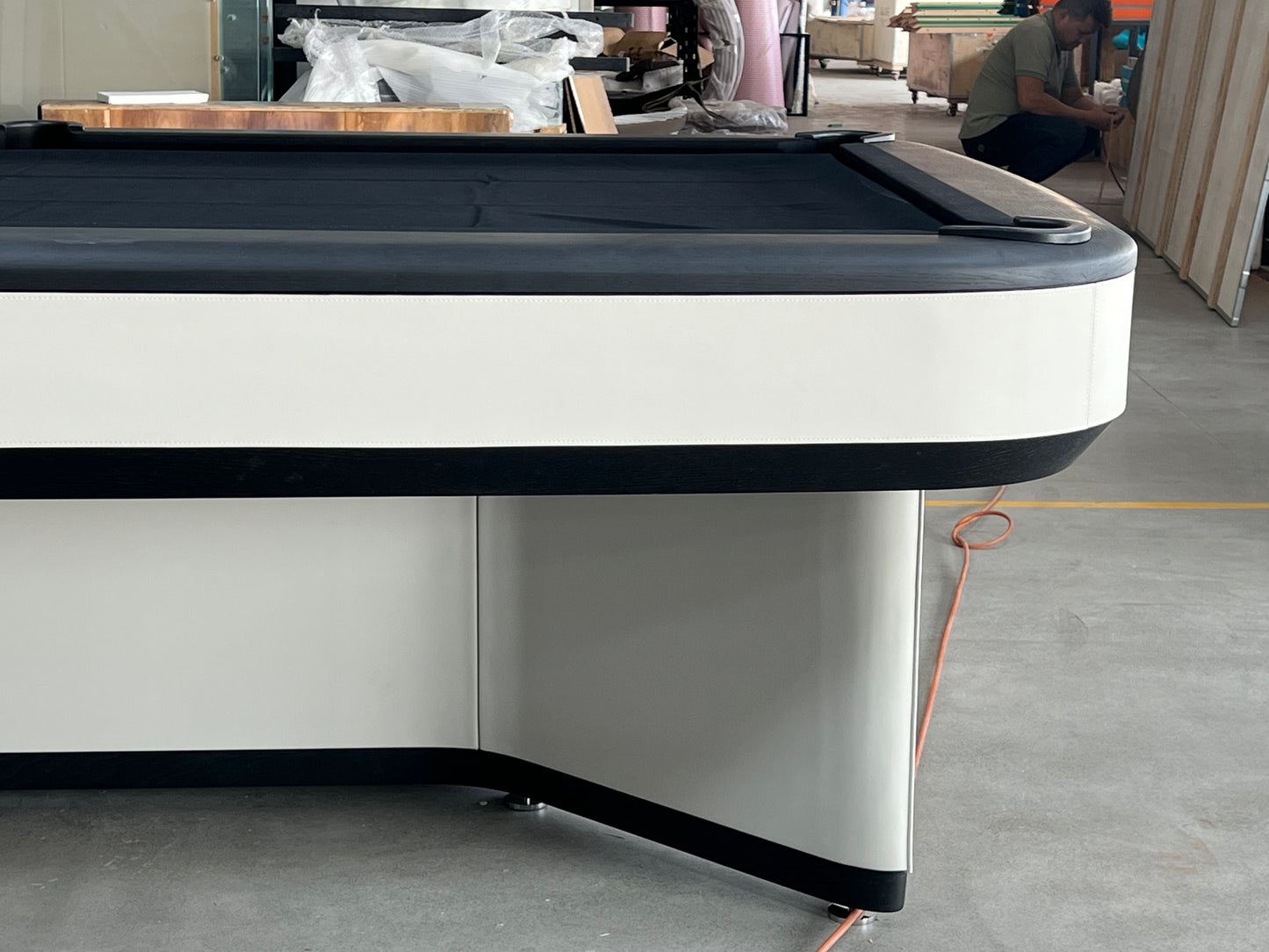 Customizable Leather Square Round Pool Table/Snooker Table