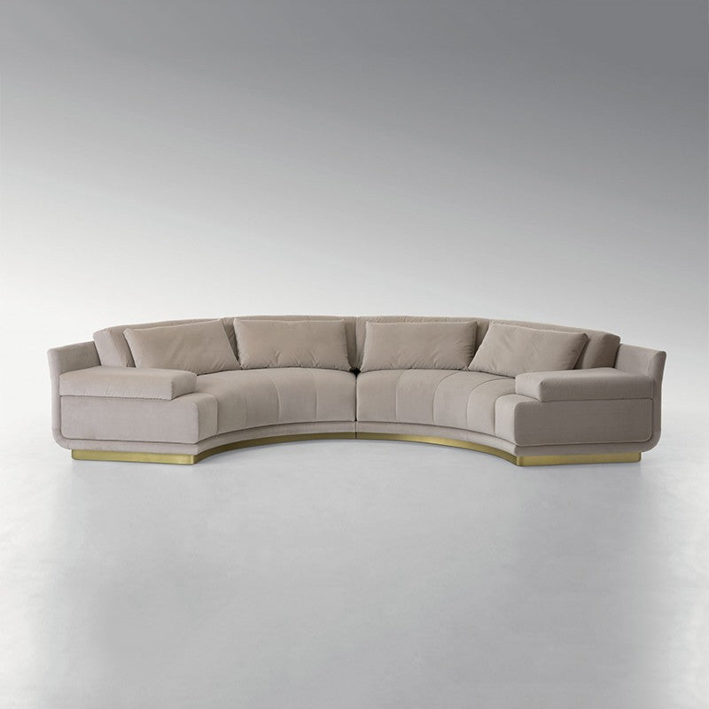 Sofá combinado semicircular