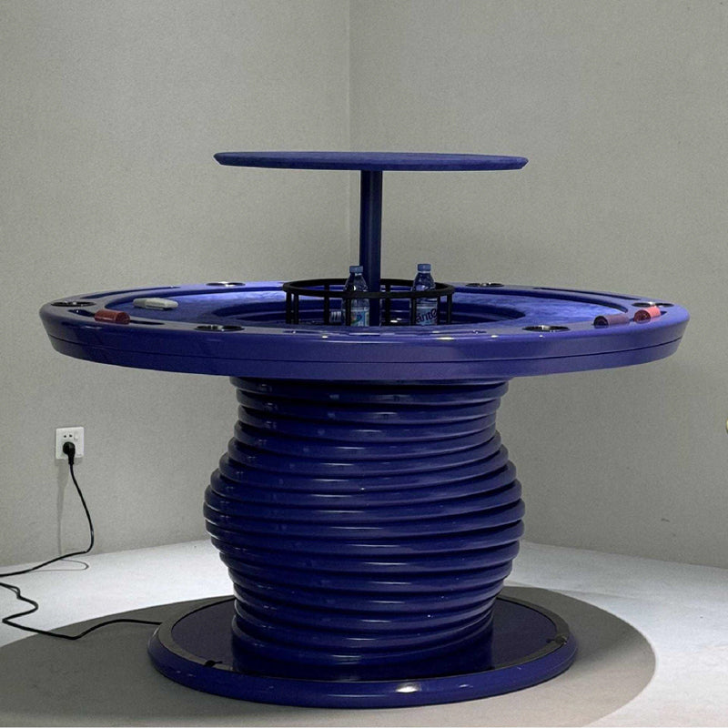 Violet shape lifting poker table game table