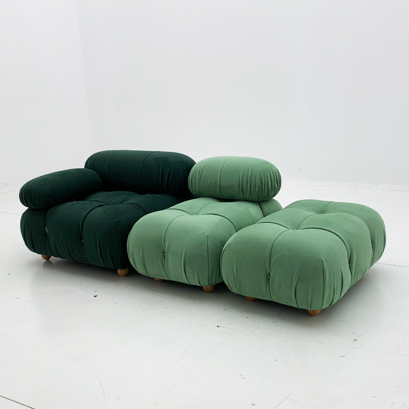 Italian combination bubble sofa modern simple large and small apartment single fabric Nordic retro sofa