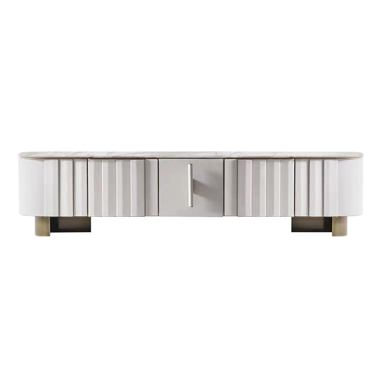 Aparador de mármol de lujo italiano, mueble de comedor, mueble de TV