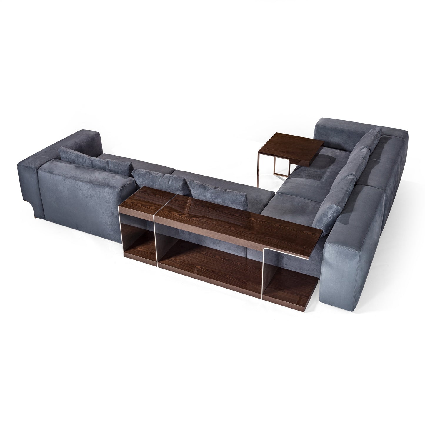 Conjunto de sofás de cuero de lujo modernos personalizables