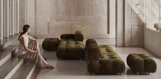 Add Fall Color with Furniture
