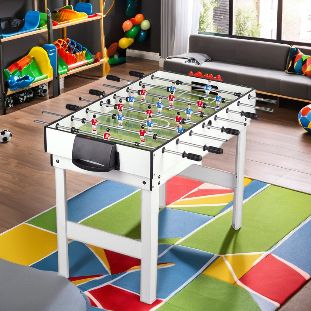4-in-1 multifunctional table, table tennis table, football game, hockey table