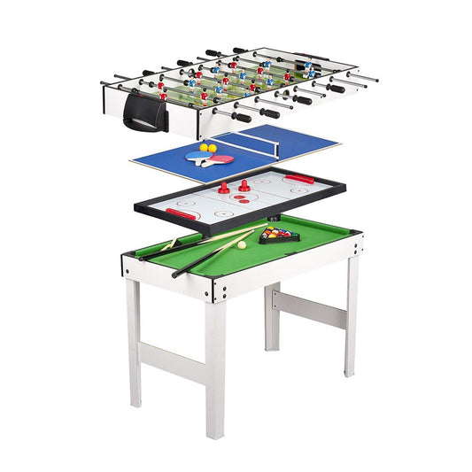Table multifonctionnelle 4 en 1, table de ping-pong, jeu de football, table de hockey