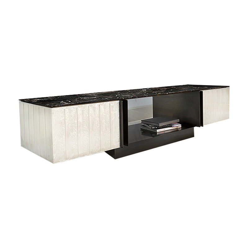 Customize Design Marble Top Tv Table Natural Marble Tv Stand Cabinets