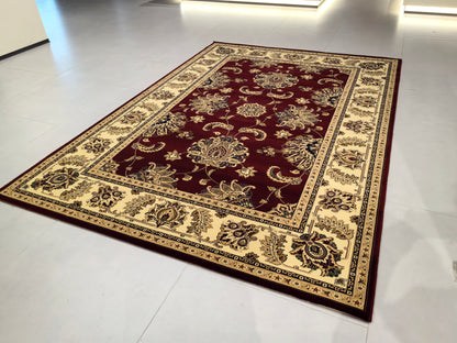 Alfombra de estilo retro europeo, exquisita y lujosa