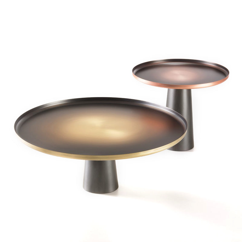 Modern Nordic luxury round coffee table simple home hotel living room central table