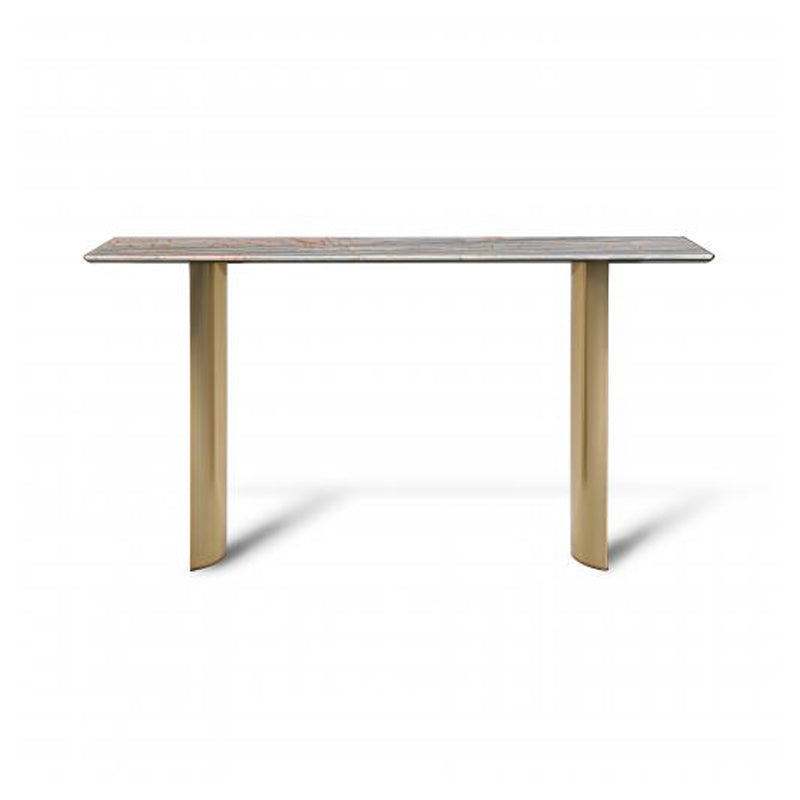 Marble Stainless Steel Console Table, Living Room Side Table/Decorative Table