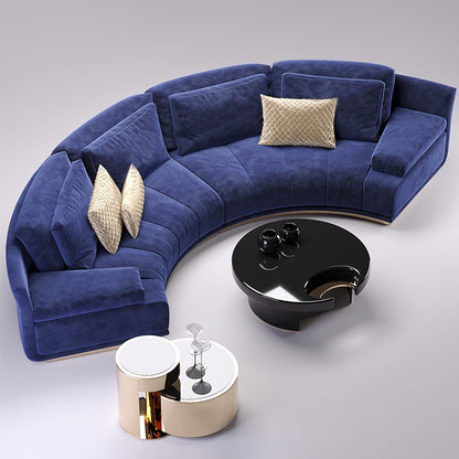 Sofá combinado semicircular