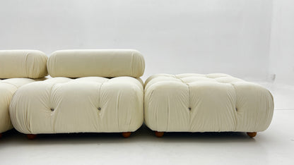 Italian combination bubble sofa modern simple large and small apartment single fabric Nordic retro sofa