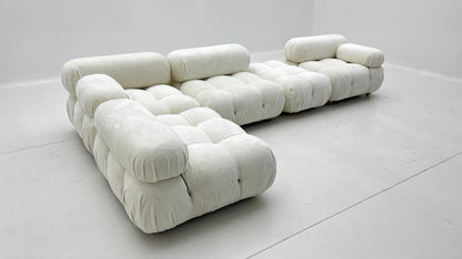 Italian combination bubble sofa modern simple large and small apartment single fabric Nordic retro sofa