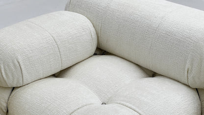 Italian combination bubble sofa modern simple large and small apartment single fabric Nordic retro sofa