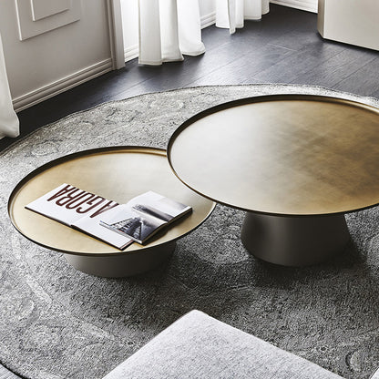 Modern Nordic luxury round coffee table simple home hotel living room central table