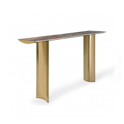 Marble Stainless Steel Console Table, Living Room Side Table/Decorative Table