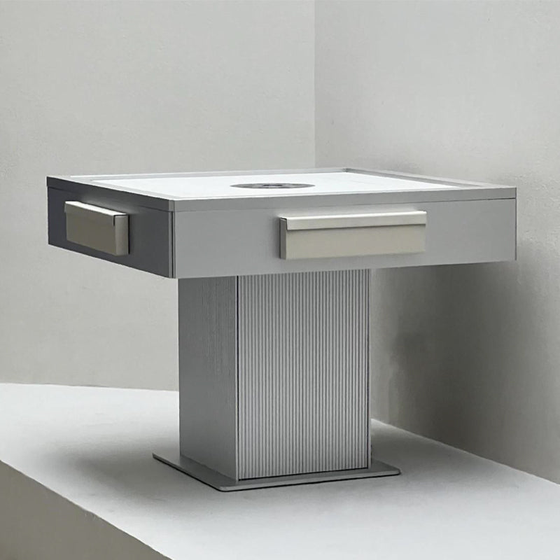 Minimalist metal automatic mahjong table, for both entertainment and daily life