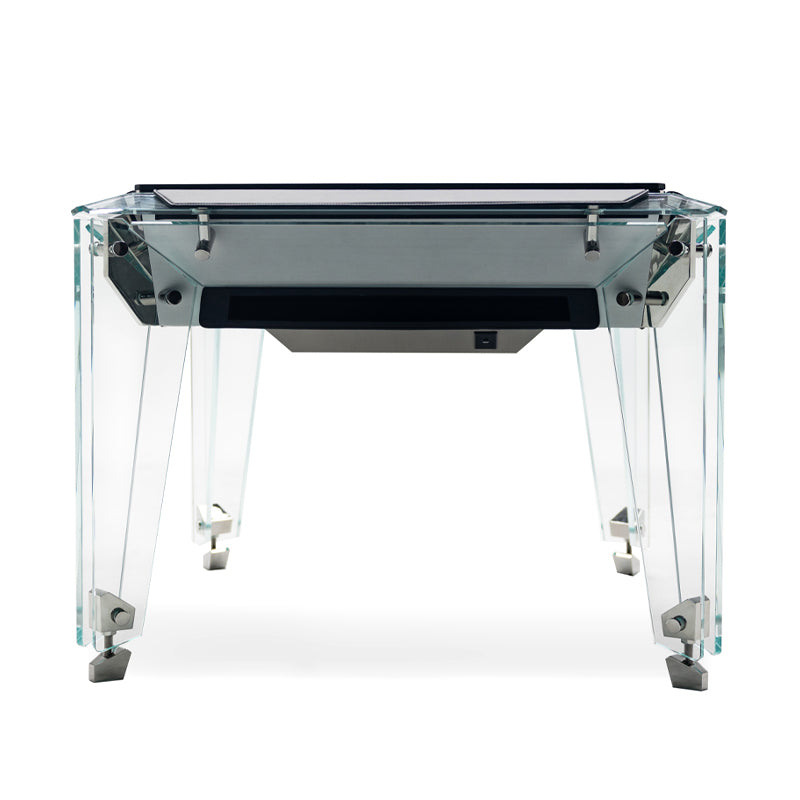 Mesa de mahjong automática de vidrio de múltiples caras