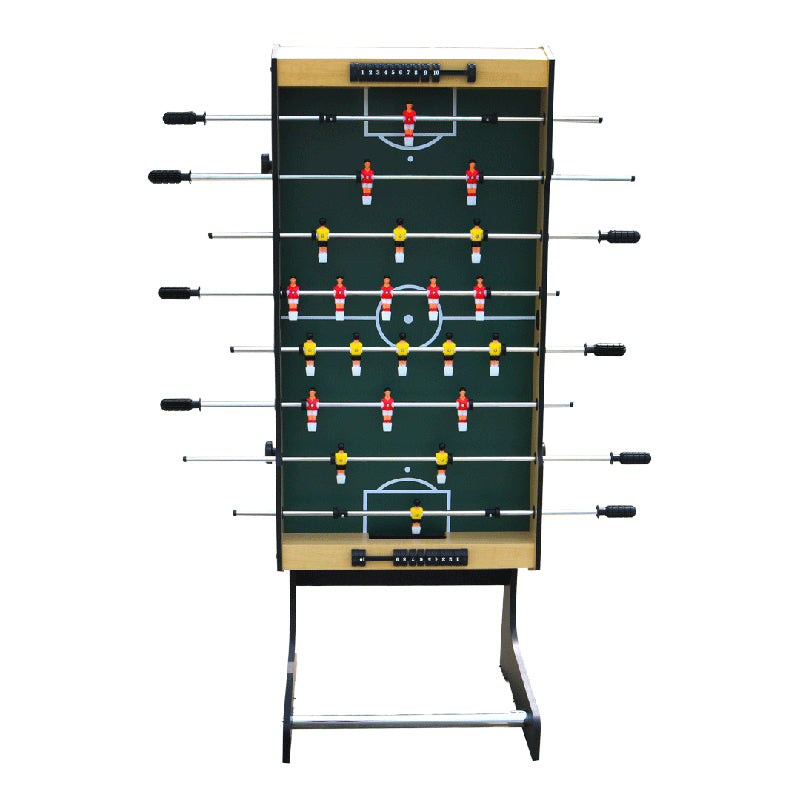 Mesa de futbolín portátil plegable para adultos y niños
