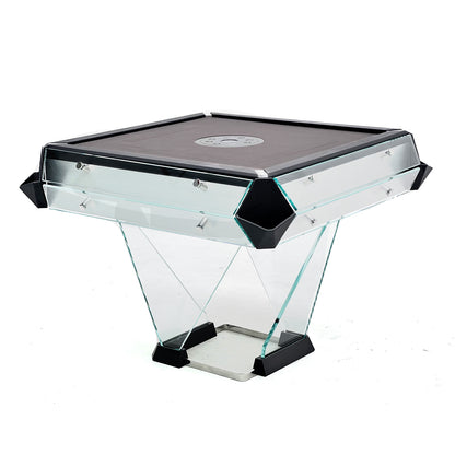 Mesa de mahjong de cristal multicolor personalizable
