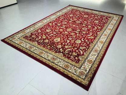 Alfombra de estilo retro europeo, exquisita y lujosa