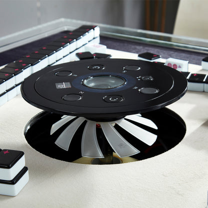 Customizable transparent acrylic automatic mahjong table