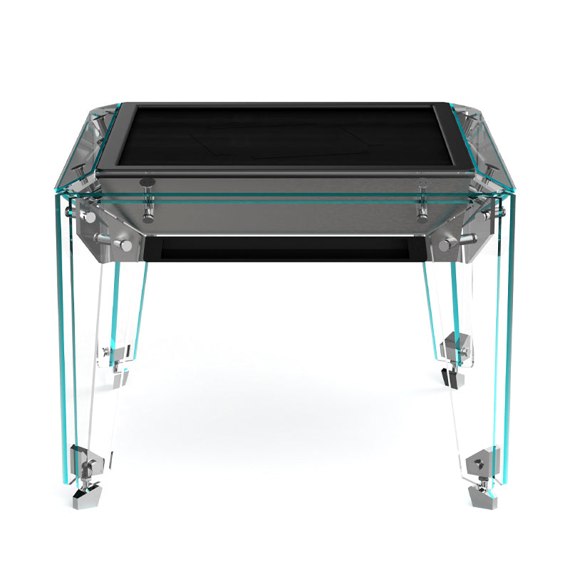 Mesa de mahjong automática de vidrio de múltiples caras