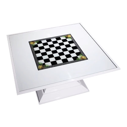 Liftable Square Multifunctional Chess Table