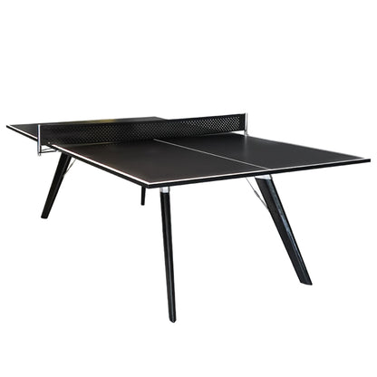 Mesa de ping pong de fibra de carbono negra