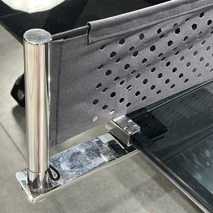 Customizable table tennis table High quality black glass table tennis table