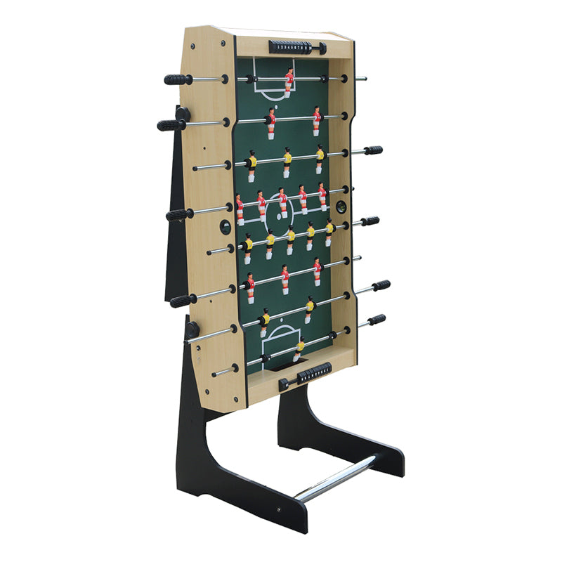 Mesa de futbolín portátil plegable para adultos y niños