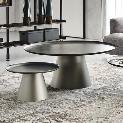 Modern Nordic luxury round coffee table simple home hotel living room central table