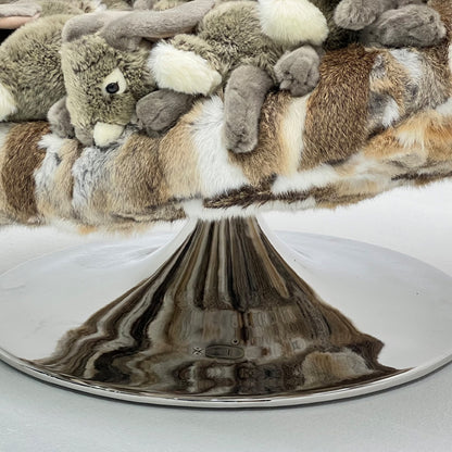 Single Rabbit Doll Armchair