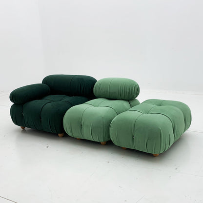 Italian combination bubble sofa modern simple large and small apartment single fabric Nordic retro sofa