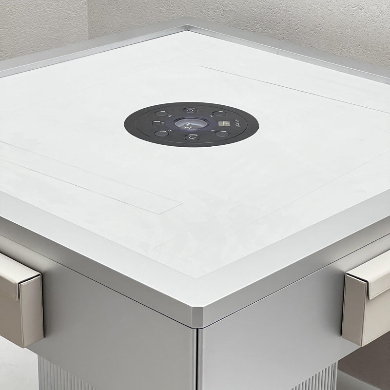 Minimalist metal automatic mahjong table, for both entertainment and daily life