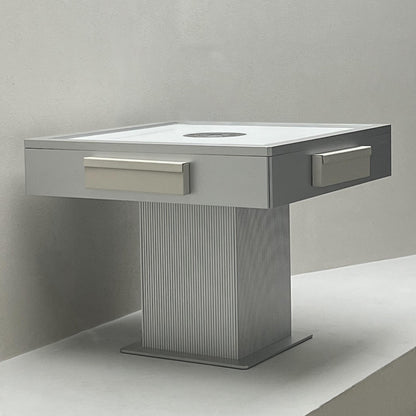 Minimalist metal automatic mahjong table, for both entertainment and daily life