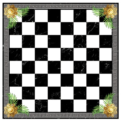 Liftable Square Multifunctional Chess Table