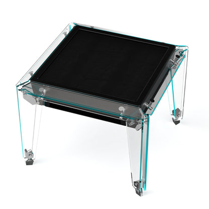 Mesa de mahjong automática de vidrio de múltiples caras