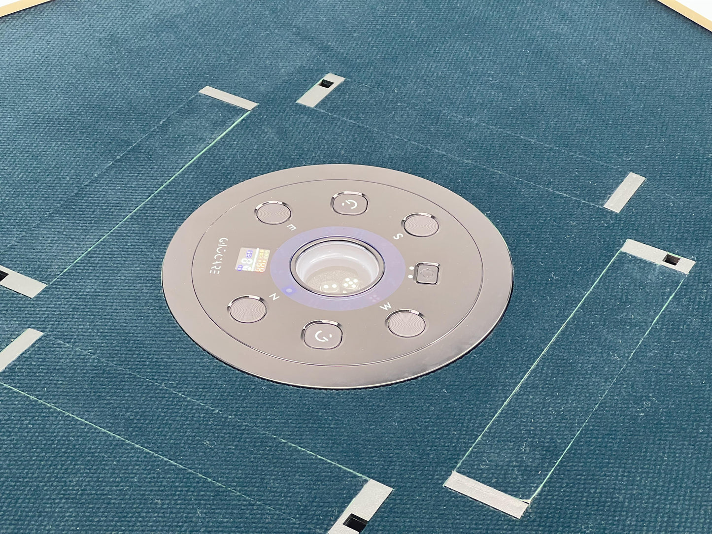 Mesa de mahjong automática personalizada con patas cónicas