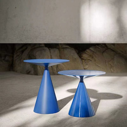 Italian Minimalist Round Marble/Rock Dining Table, Suitable For Small Apartments
