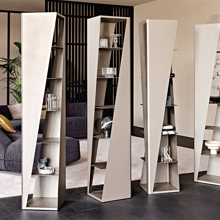 Estantería giratoria rectangular de acero inoxidable con múltiples combinaciones