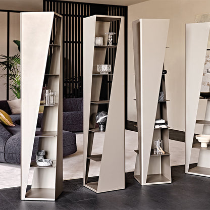 Estantería giratoria rectangular de acero inoxidable con múltiples combinaciones