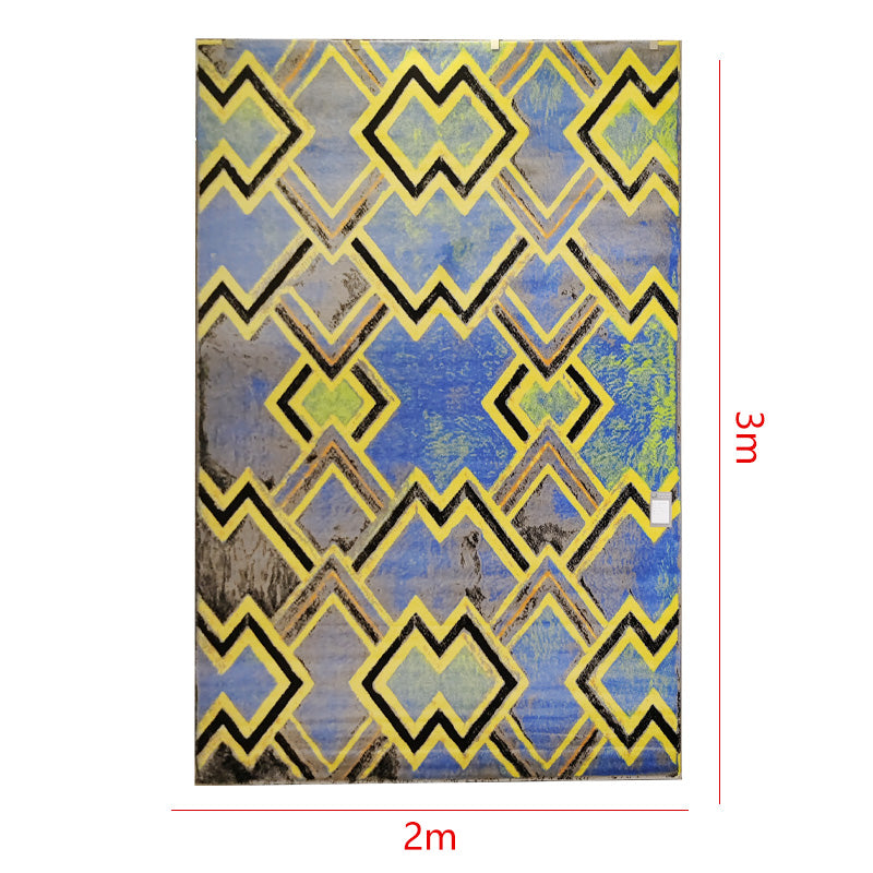Alfombra de felpa suave de lujo de nuevo diseño, alfombra de lana suave adecuada para la decoración del hogar, sala de estar interior