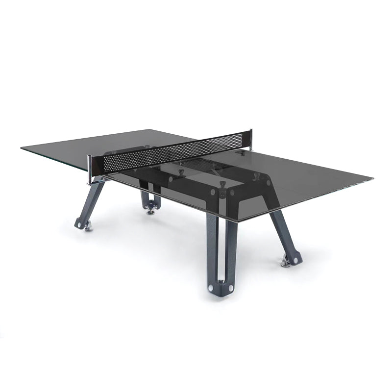 Customizable table tennis table High quality black glass table tennis table
