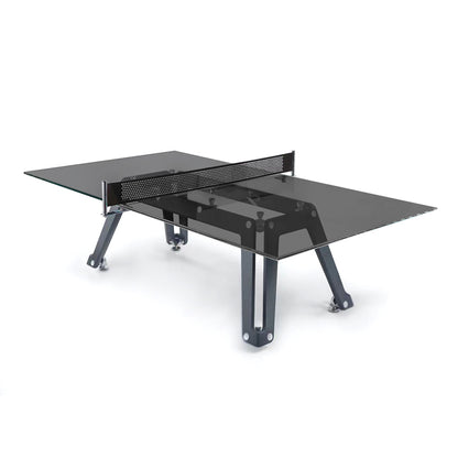 Customizable table tennis table High quality black glass table tennis table