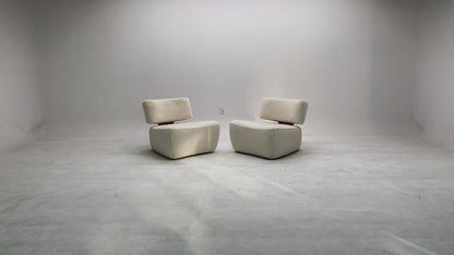 Sillón de ocio de felpa rosa adecuado para sala de estar, apartamento