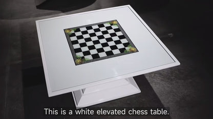 Liftable Square Multifunctional Chess Table