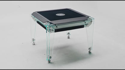 Mesa de mahjong automática de vidrio de múltiples caras