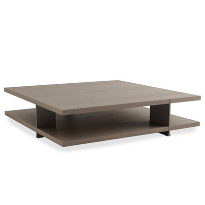 Solid wood/marble square coffee table Living room coffee table