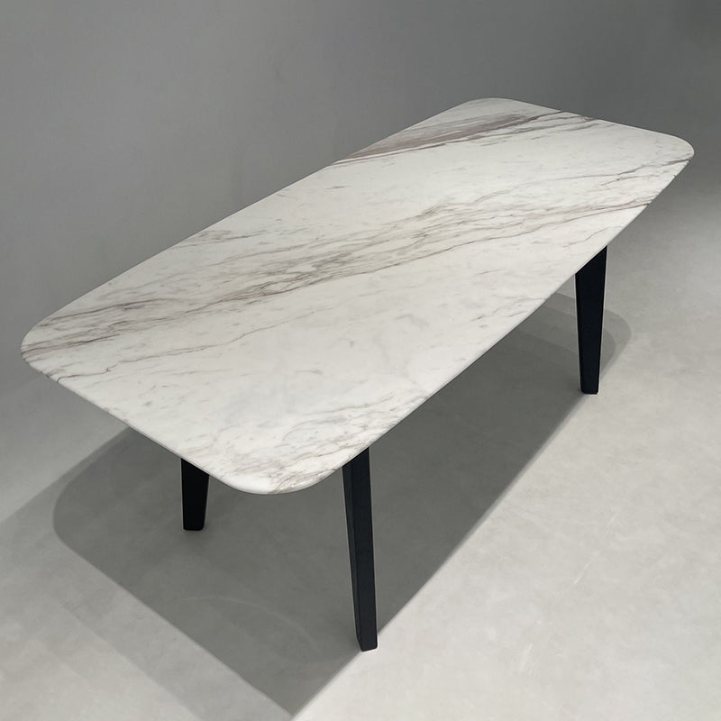 Scandinavian Dining Room Furniture Italian Solid Ash Wood Dining Table